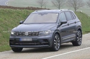 VW тестирует «заряженный» кроссовер Tiguan R