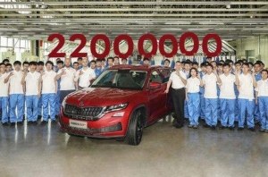 Юбилейный «Кодиак»: Skoda выпустила 22-миллионный автомобиль за 124-летнюю историю