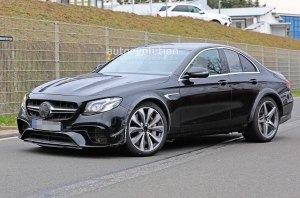 Mercedes-AMG в кузове E-Class с очень короткой колёсной базой «поймали» на тестах