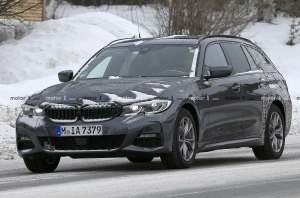 Новый универсал BMW 3-Series сняли на видео