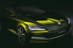 Skoda показала первое изображение нового Superb