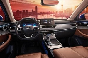 Рестайлинг принес Chery Tiggo 8 полностью новый интерьер